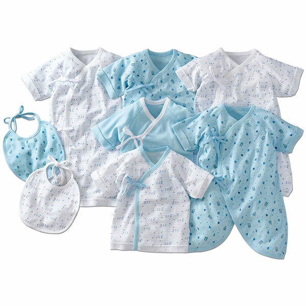 Newborn Side-Opening Kimono Clothing Set
