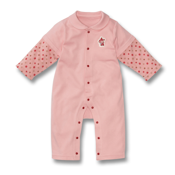 Baby Fake Two-Piece Polka Dot Romper